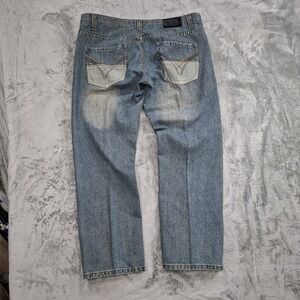 NBN‎ Gear Jeans Men's 42x32 Vtg Y2K Hip Hop Grunge Skate Street Baggy Str8